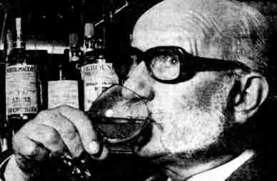 Man driking a dram 1976